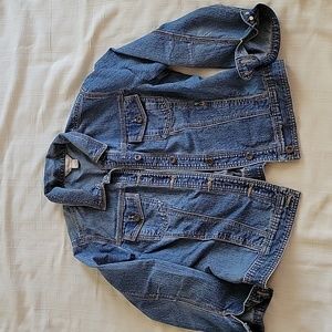 Very light weight washed denim jacket sz M